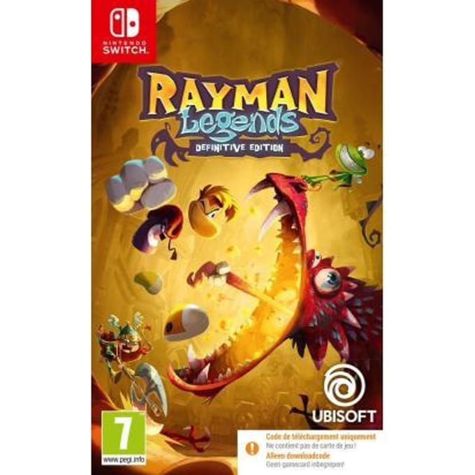 Rayman Legends: Definitive Edition - Nintendo Switch - Code in a box