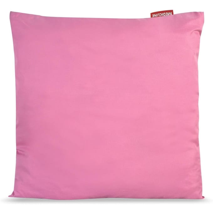 Kussen 40x40 cm anti-allergisch microvezel roze siliconen