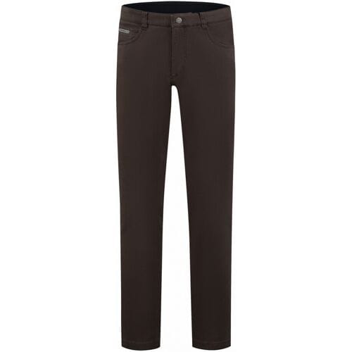 Com4 Broek Swing Front Cotton Trousers Bruin / male