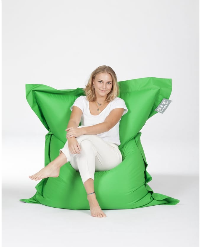 Zitzak Green 165x135  Sit On It ....and Joy !!