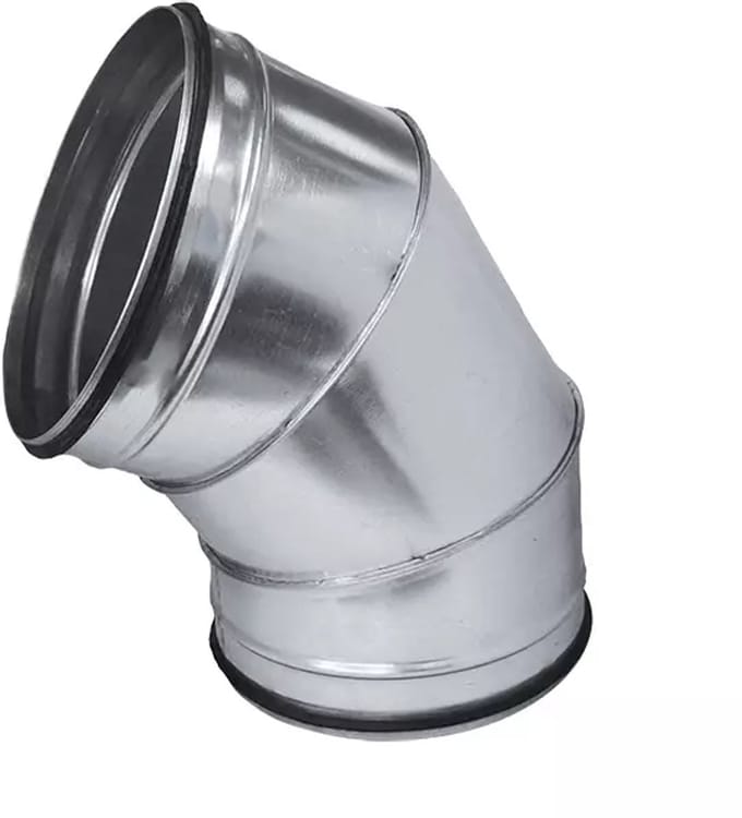 Ronde spiro bocht 60Â° Ã˜ 250mm voor spirobuis