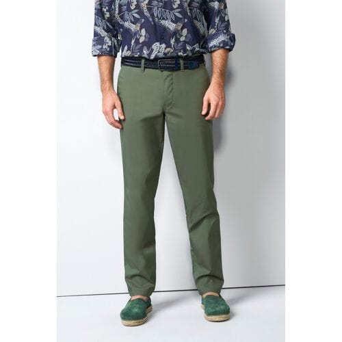 Meyer Broek M5 Chino Solid Color Ultralight Organic Cotton Blend Groen / male