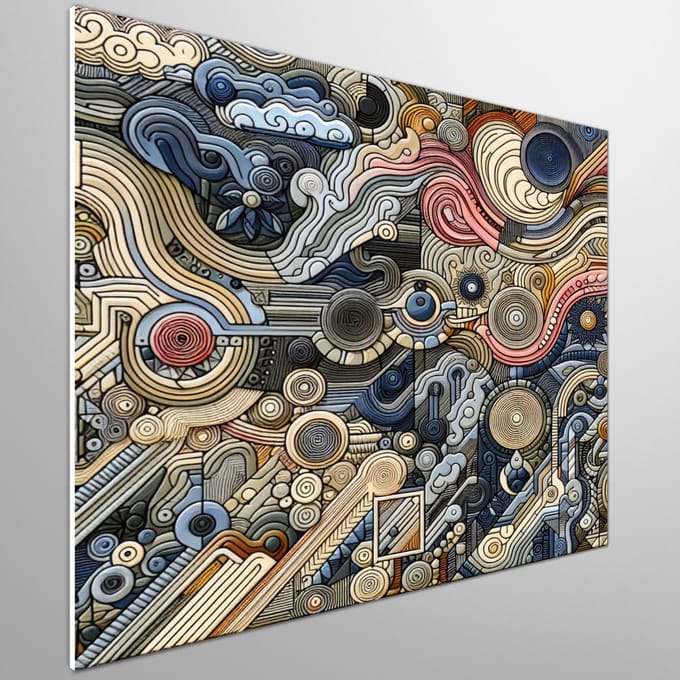 Kunstprint | Wanddecoratie | Forex | 100 × 100 cm
