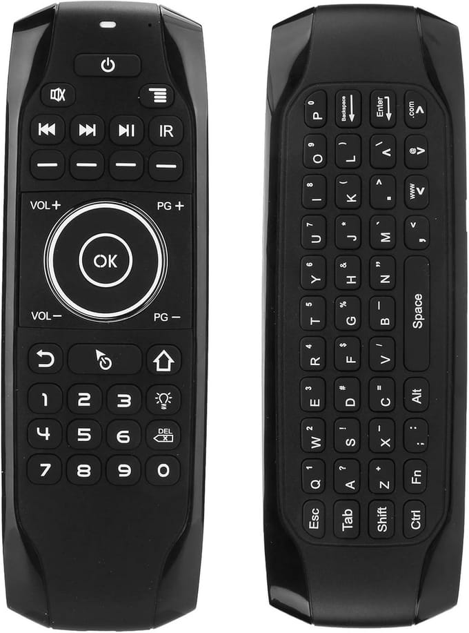 Universele Bluetooth 5.0 Air Remote Mouse met Verlichting voor Android TV Box en Computer