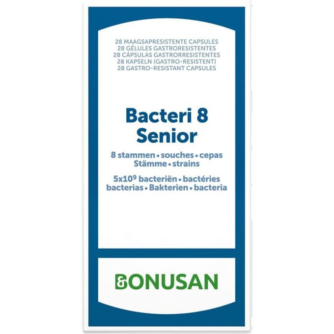 Bonusan Bacteri 8 Senior 28 Capsules