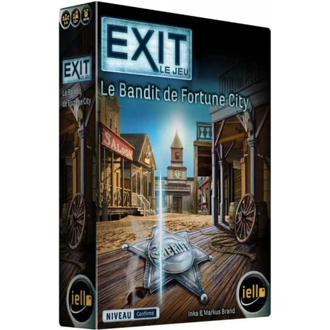 Bordspellen IELLO Exit : Le Bandit de Fortune City