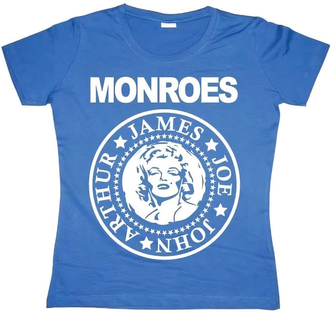 Marilyn Monroe Dames-T-shirt in girly-stijl SH-5-15139-H10-5