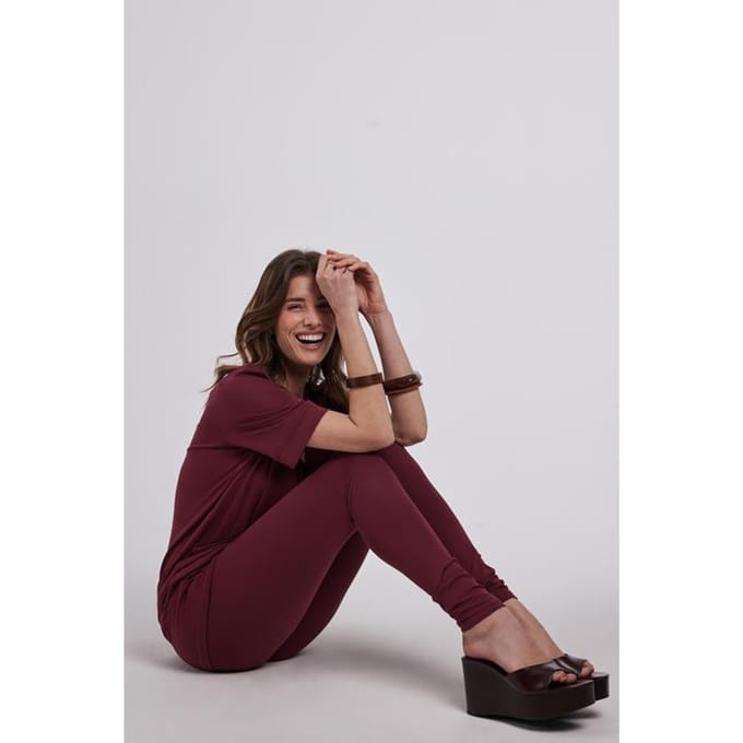DIDI Dames Legging Burgundy maat 46