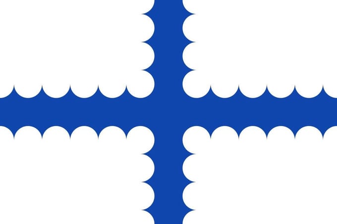 Vlag Beersel 100x150cm