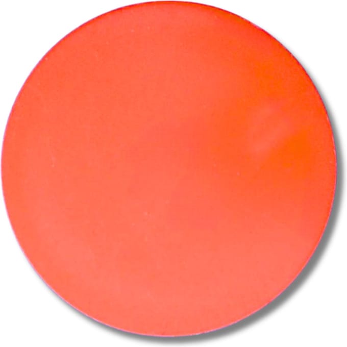 CombiCraft Gladde Ø38mm munten Rood - 50 stuks