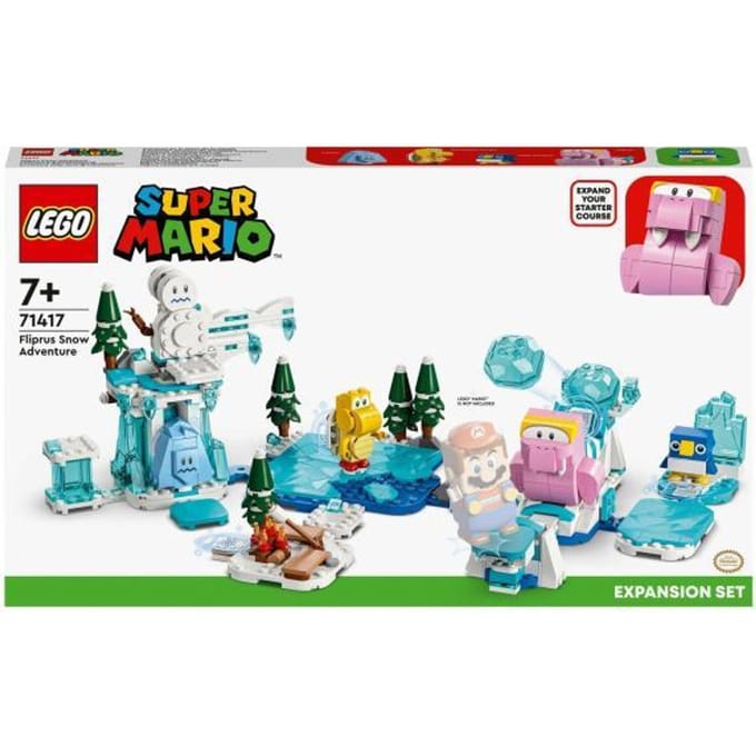 LEGO 71417 Super Mario Uitbreidingsset: Fliprus' sneeuwavontuur Speelgoed voor Kinderen