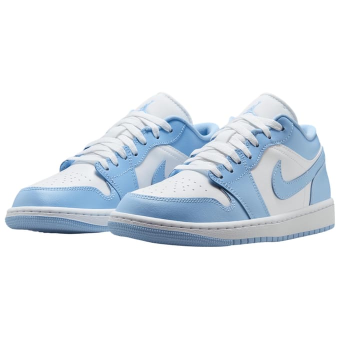 Nike Air Jordan 1 Low White Aluminum (Maat 39 / US 8)