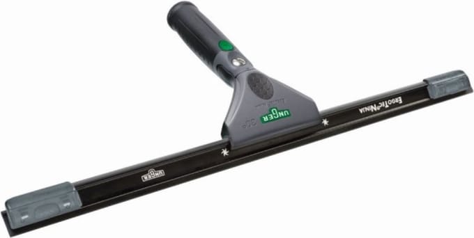 Unger ErgoTec®-NINJA wisser 35cm, cpl., 30° Compleet met Ninja-rail. Zacht rubber