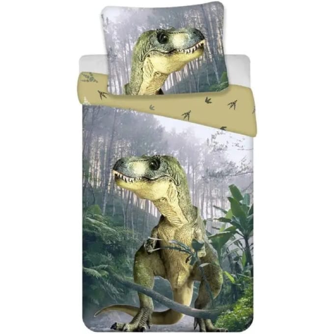 Dekbedovertrek - dinosaurus