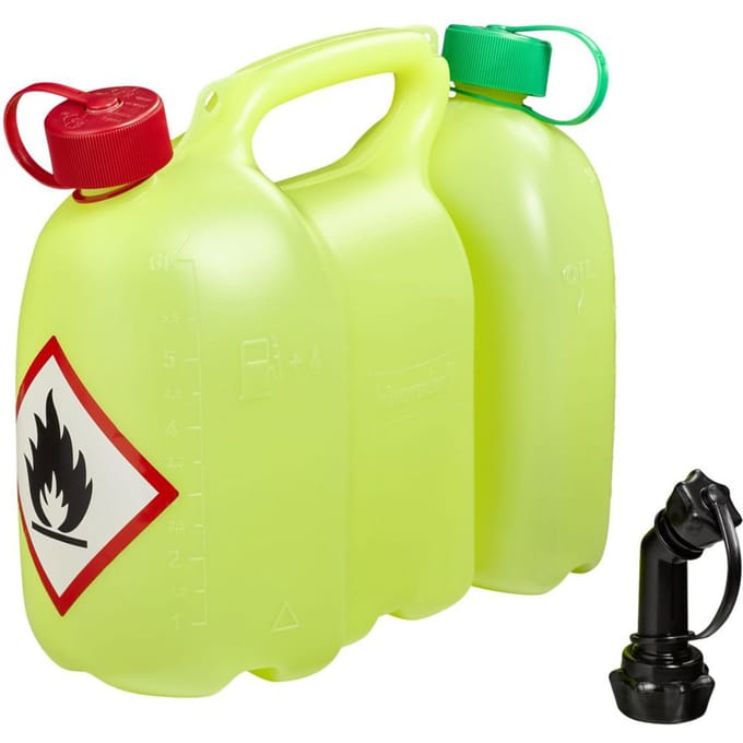 Hünersdorff profi combi-can 6l + 3l geel
