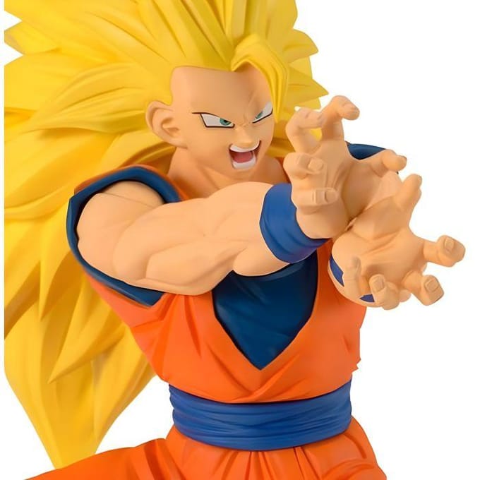 Banpresto Dragon Ball Z Match Makers Super Saiyan Son Goku vs Majin Buu Version A Son Goku Figure