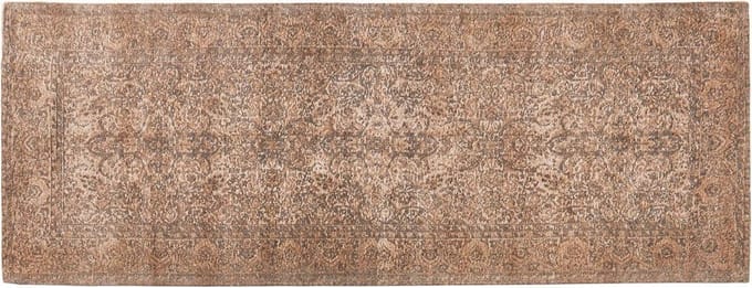Nordal vloerkleed karma geweven nude 75 x 200
