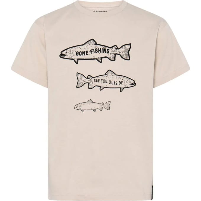 Didriksons Mynta, t-shirt, junior, beige