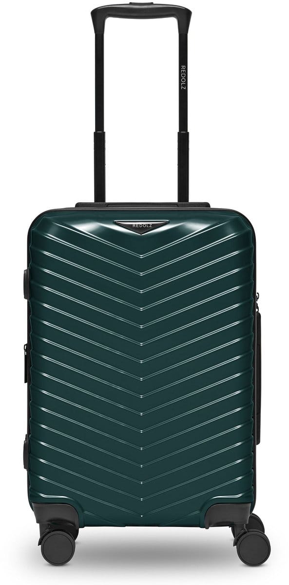 REDOLZ trolley Essentials 18 Trolley Metallic-Green Shiny donkergroen 56cm