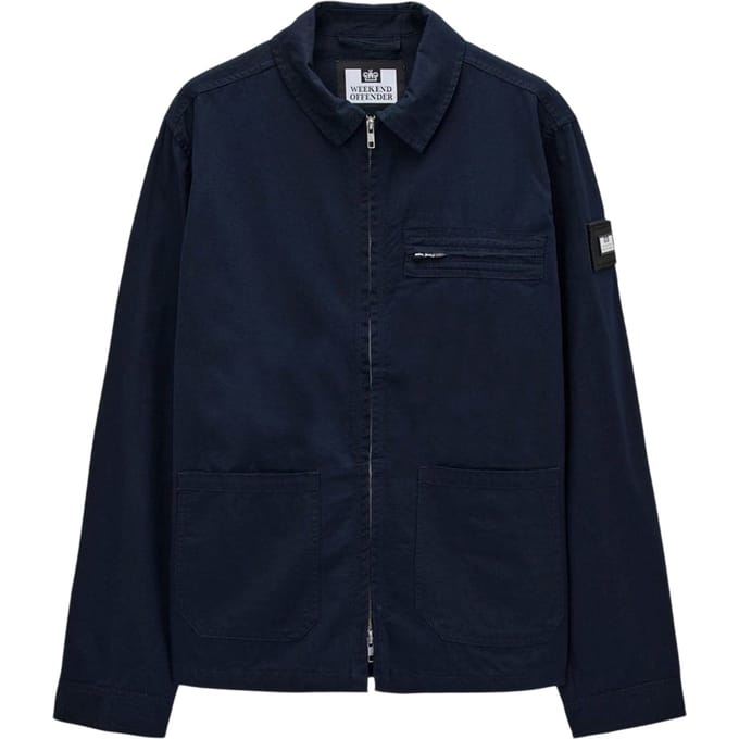Weekend Offender Caleb Service-overshirt voor heren (Marine)