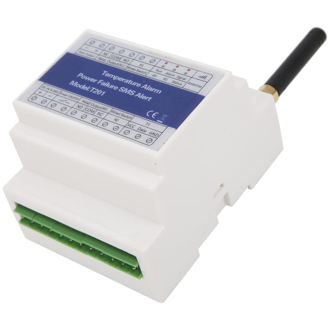 GSM Temperatuur Alarm Intelligent Draadloos Afstandsbediening Waarschuwingssysteem voor Huishouden blue