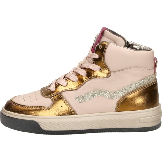 KEQ Veterschoen hoog Veterschoen hoog - Brons - Maat 30