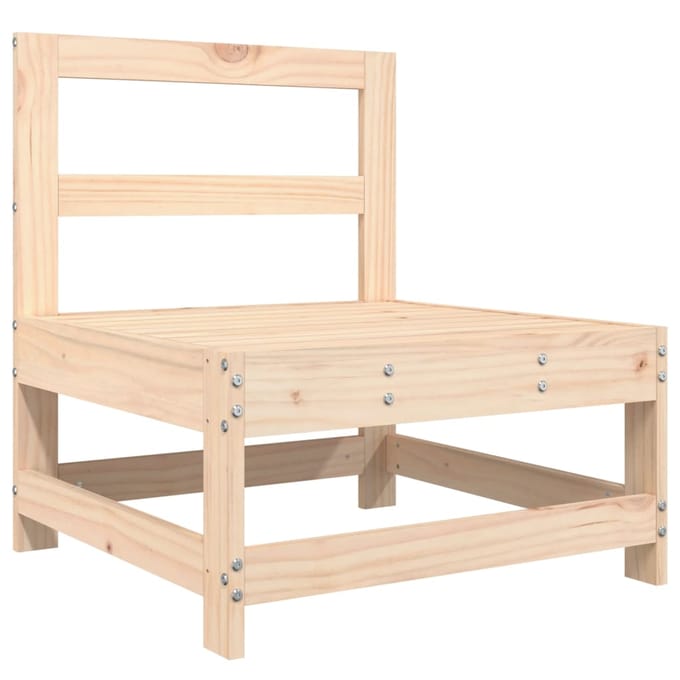 vidaXL - 3-delige - Loungeset - massief - grenenhout