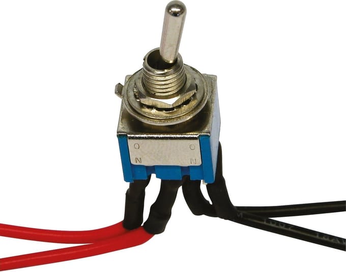Carpoint Schakelaar Microswitch 12v Zilver