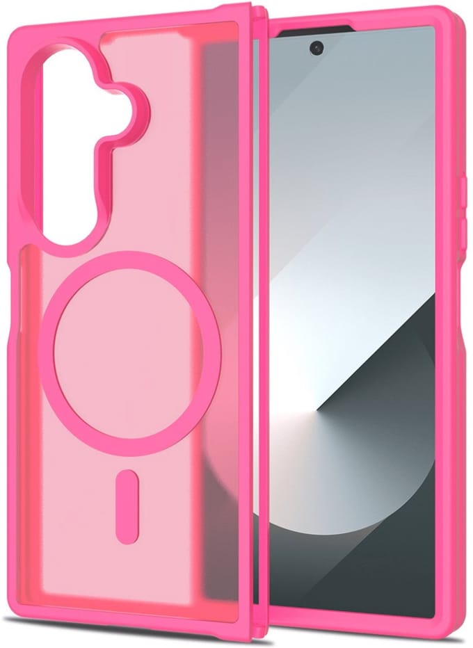 Cityhoesje - Backcover - Geschikt voor - Samsung Galaxy Z Fold 7 - Roze