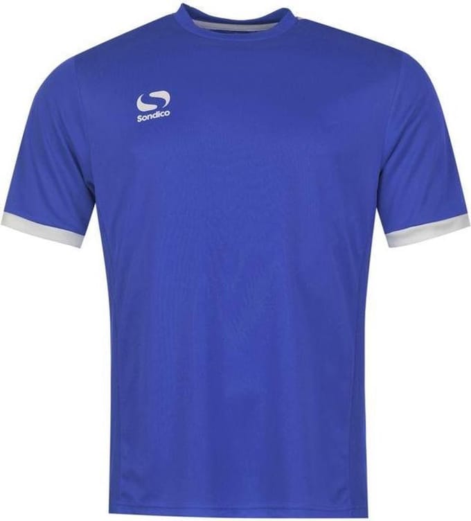 Sondico Voetbalshirt korte mouw - Jongens - Royal/White - 176