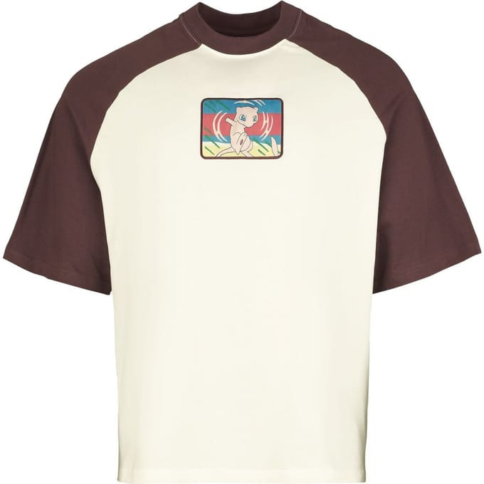 Pokémon - Gaming Oversized T-shirt - Mew - S tot XL - voor Mannen - wit-rood