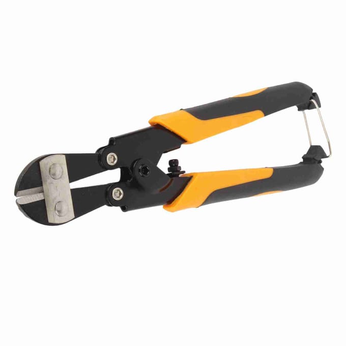 8 inch Zware Uitvoering MiNi Bolt Knippers Draadkabel Kniptang Knipgereedschap black