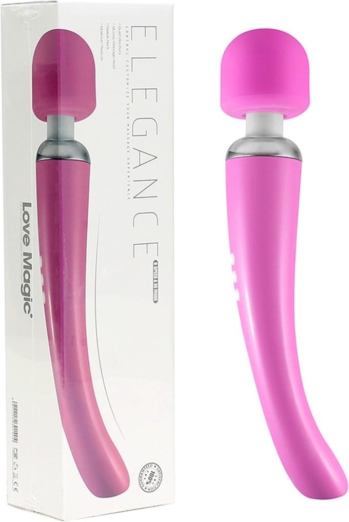 Love Magic Elegance vibrator - roze 29,3cm