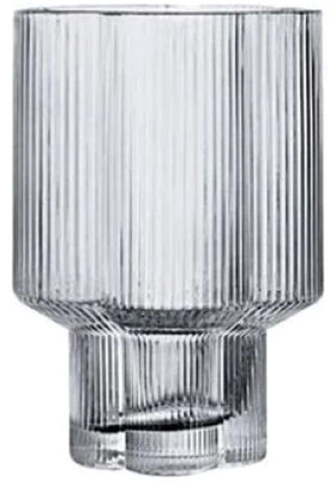 Bavary Clover Lines - Kort Drinkglazen - Koffie Glas – 220ml – Set van 6