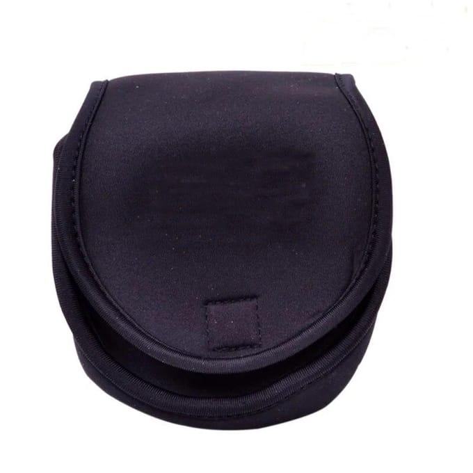 Visserijtassen Spinning Reel Pouch Baitcasting Visserij-reel Tas Beschermhoes Cover Houder Opbergtas black