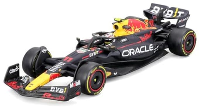 F1 Auto Miniatuur 1:43 Model RB19 met Gedetailleerd Ontwerp