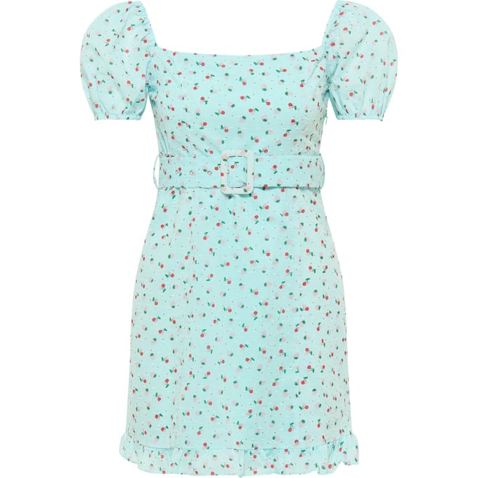 myMo Mini-jurk met korte mouwen