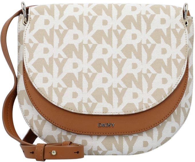 DKNY Milan Schoudertas 23.5 cm - Dames - neutral-cognac