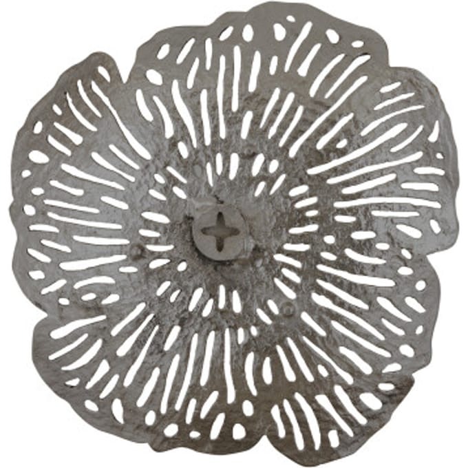 PTMD - Wandpaneel Ryhann - Zilver - 38x37x8cm