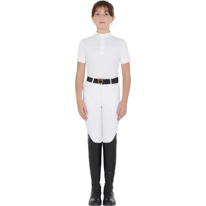 Wedstrijdpolo voor meisjes Equestro