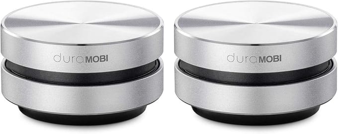 Draadloze Mini Luidspreker - Draagbare Speaker - Muziek Streamen - Botgeleiding Technologie - Compact Formaat - Zilver