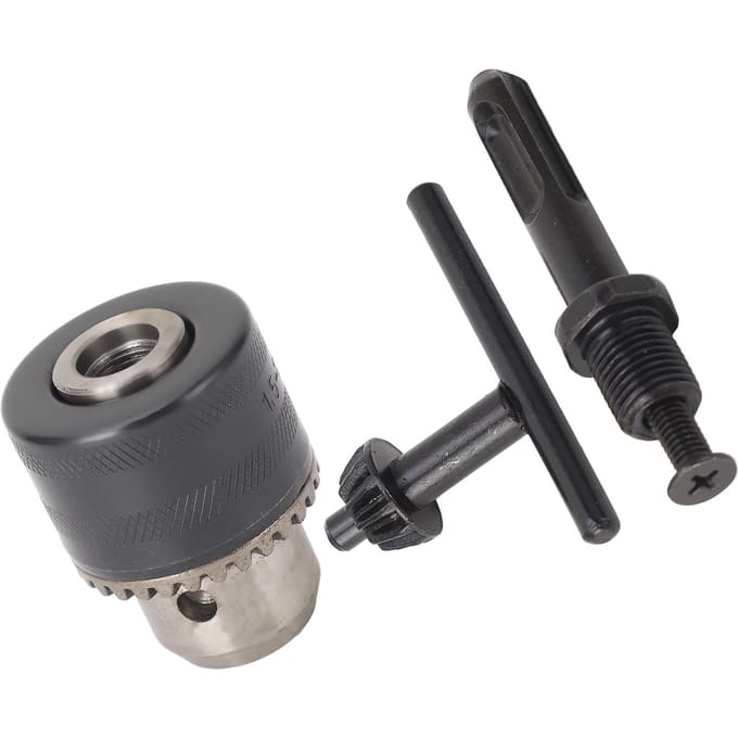 Sleutelboorhouder C45 Staal 1,5?13mm 3-klauw Klopboormachine Bit Adapter 12?20UNF voor Bevestigingsboren