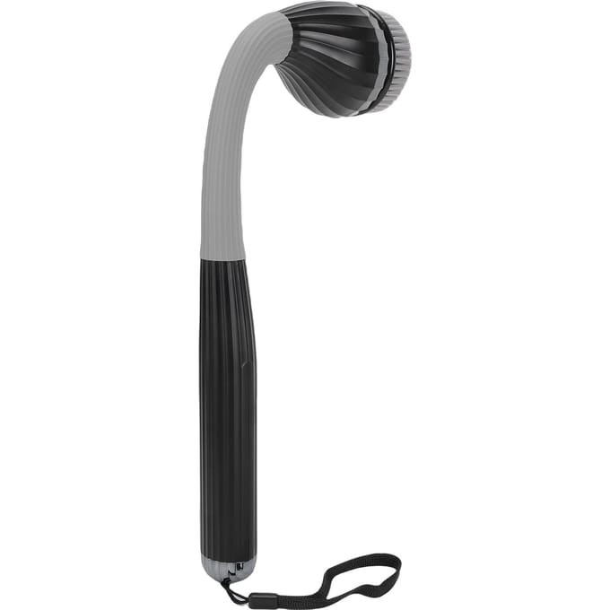 Elektrische Lichaamsborstel Lichaamsscrubber 4-in-1 IPX6 Waterdicht Lange Steel Krachtige Badscrubber 2 Snelheden voor Reiniging gray