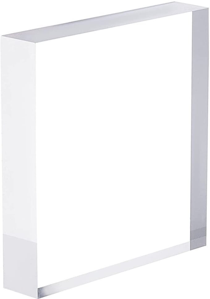 Vt products - Acryl Display Basis - Transparante Kubus - Gepolijst - Sieraden Ring