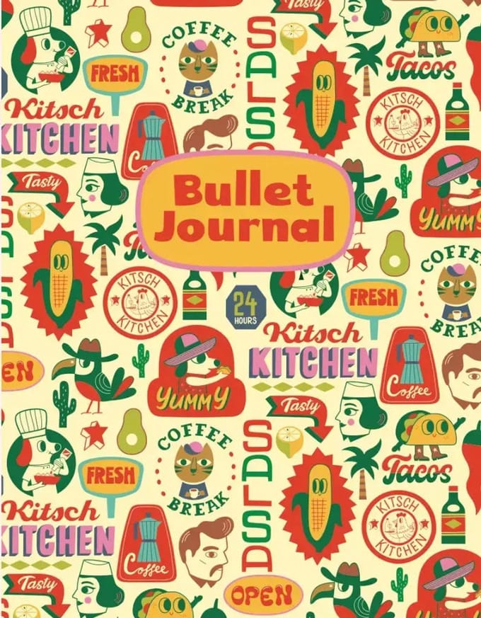 Kitsch Kitchen Bullet Journal El Restaurante