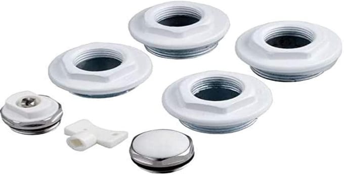 Radiatorkit Met Ontluchter, Stopblok en Aansluitingen