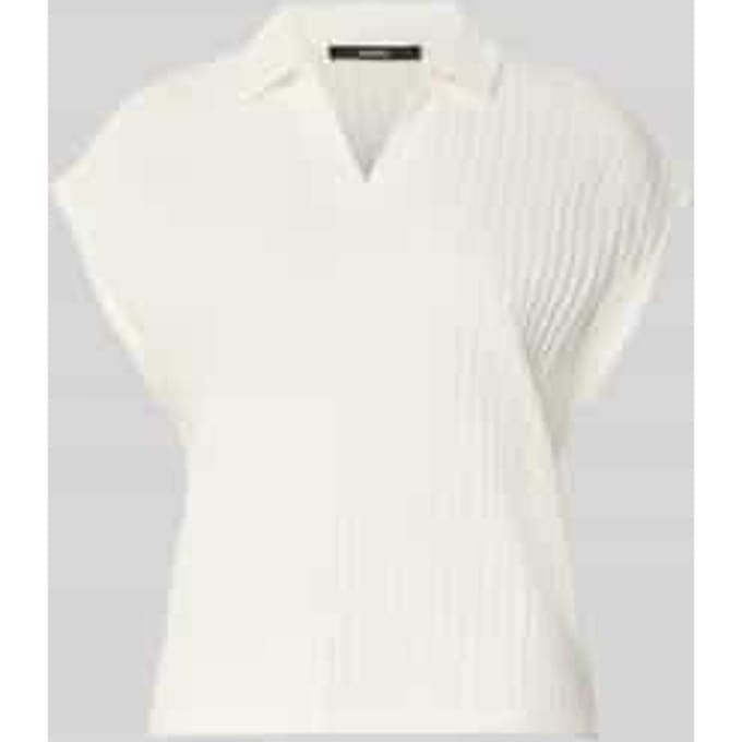 regular fit poloshirt met structuurpatroon model 'Kimena'