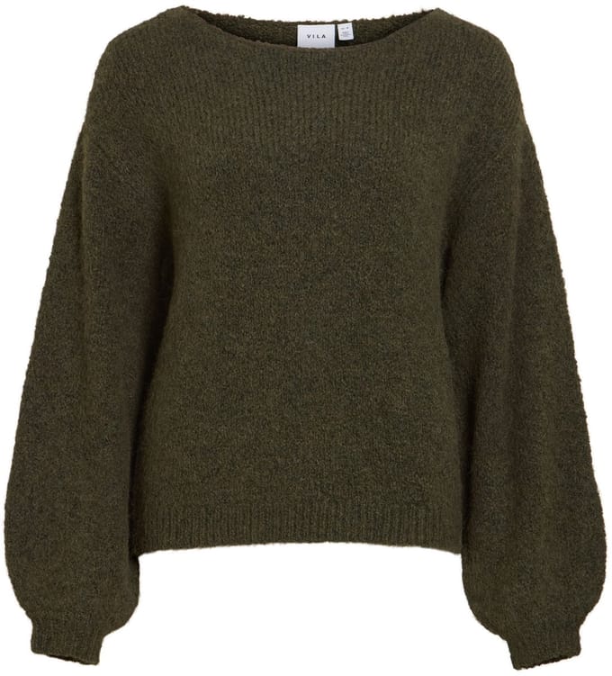VILA - VIMARLEY L/S KNIT PULLOVER - Dames - Gebreide truien