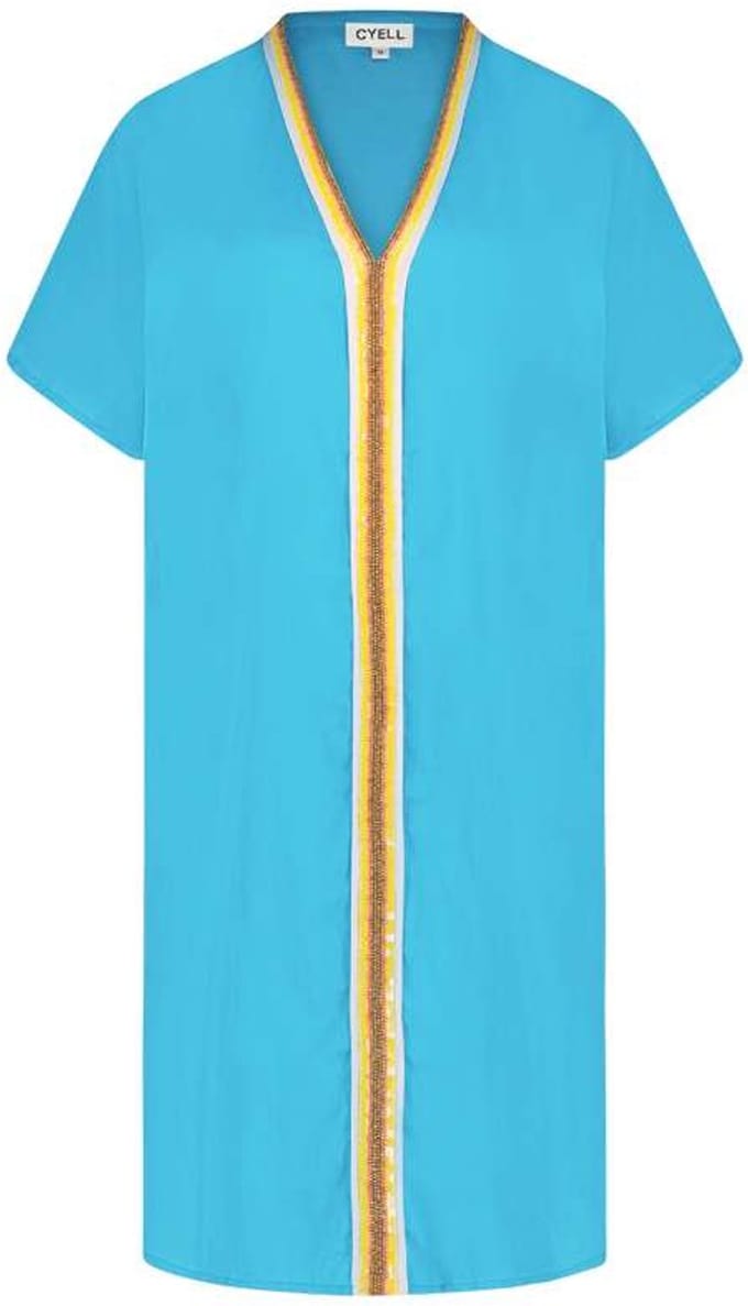 cyell aqua jurk maat S