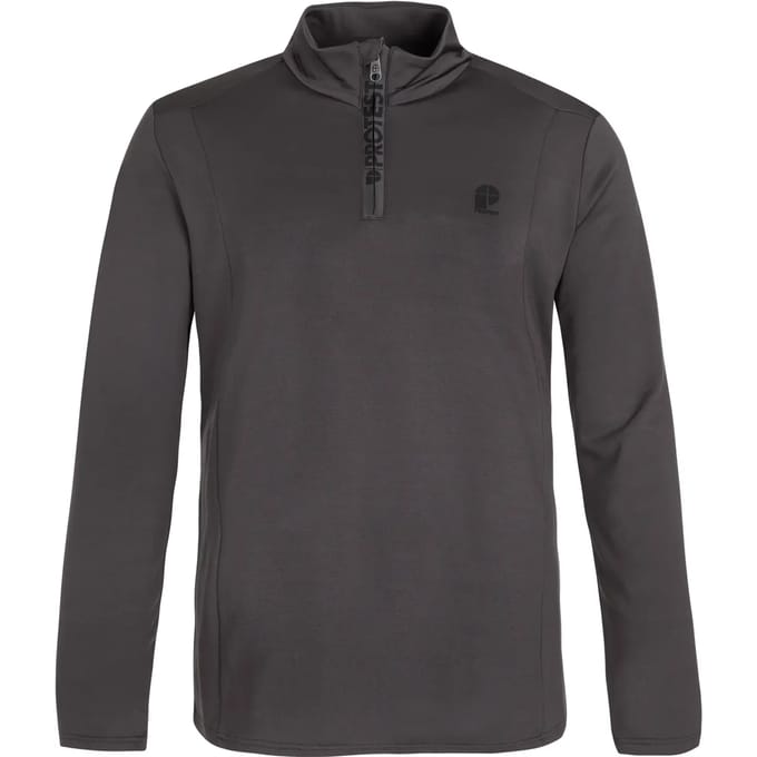 Protest WILL – Top met 1/4 ritssluiting Heren – Deep Grey